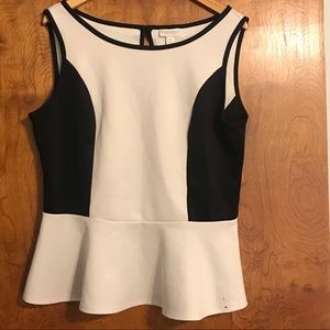 Bisou Bisou Peplum Top